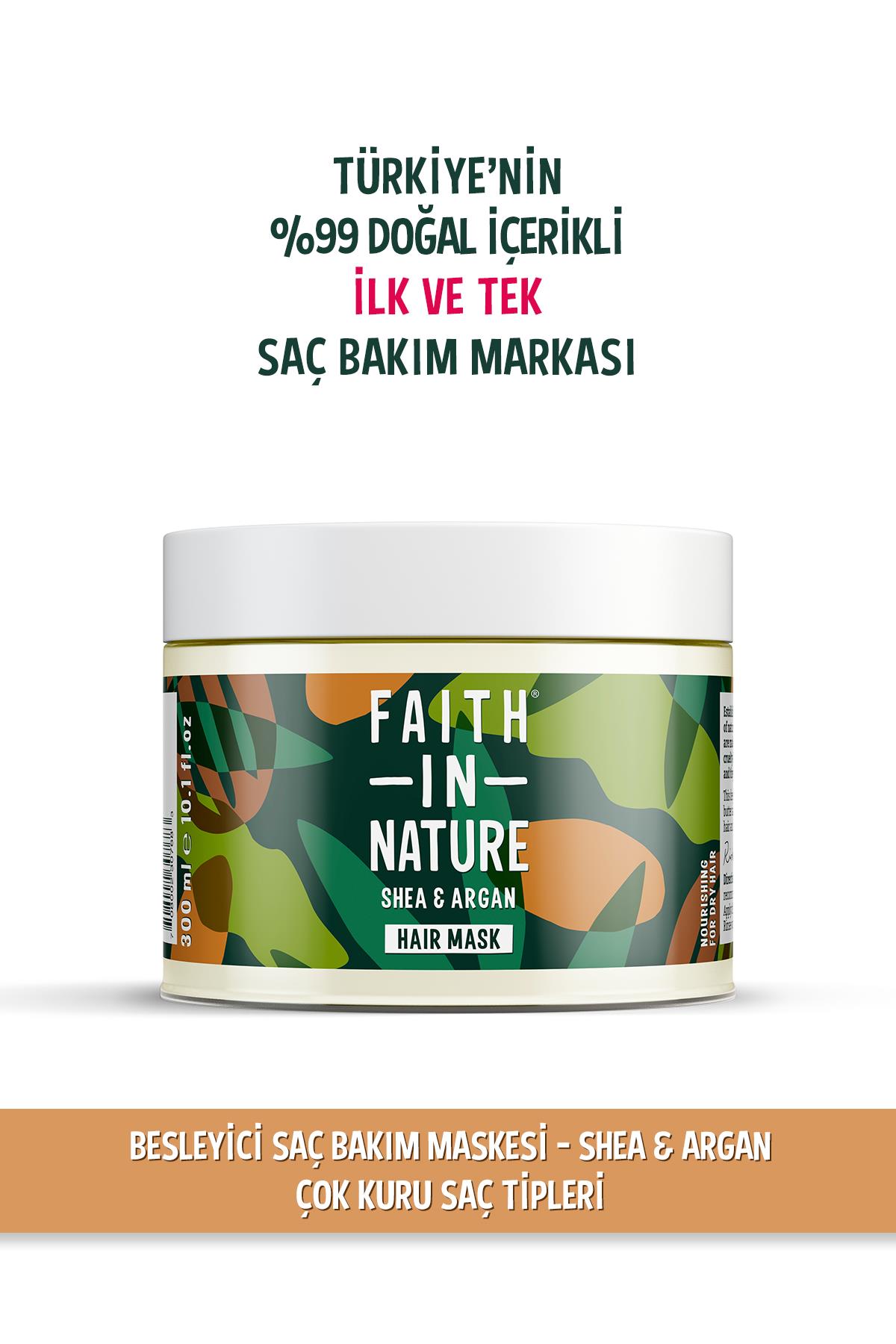 Shea & Argan Besleyici Çok Kuru Saç Tipleri İçin Saç Maskesi